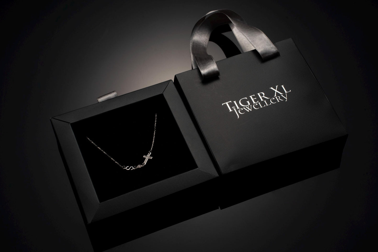 Heavenly Birthstone Blessings: Customized Cross Necklace for Her