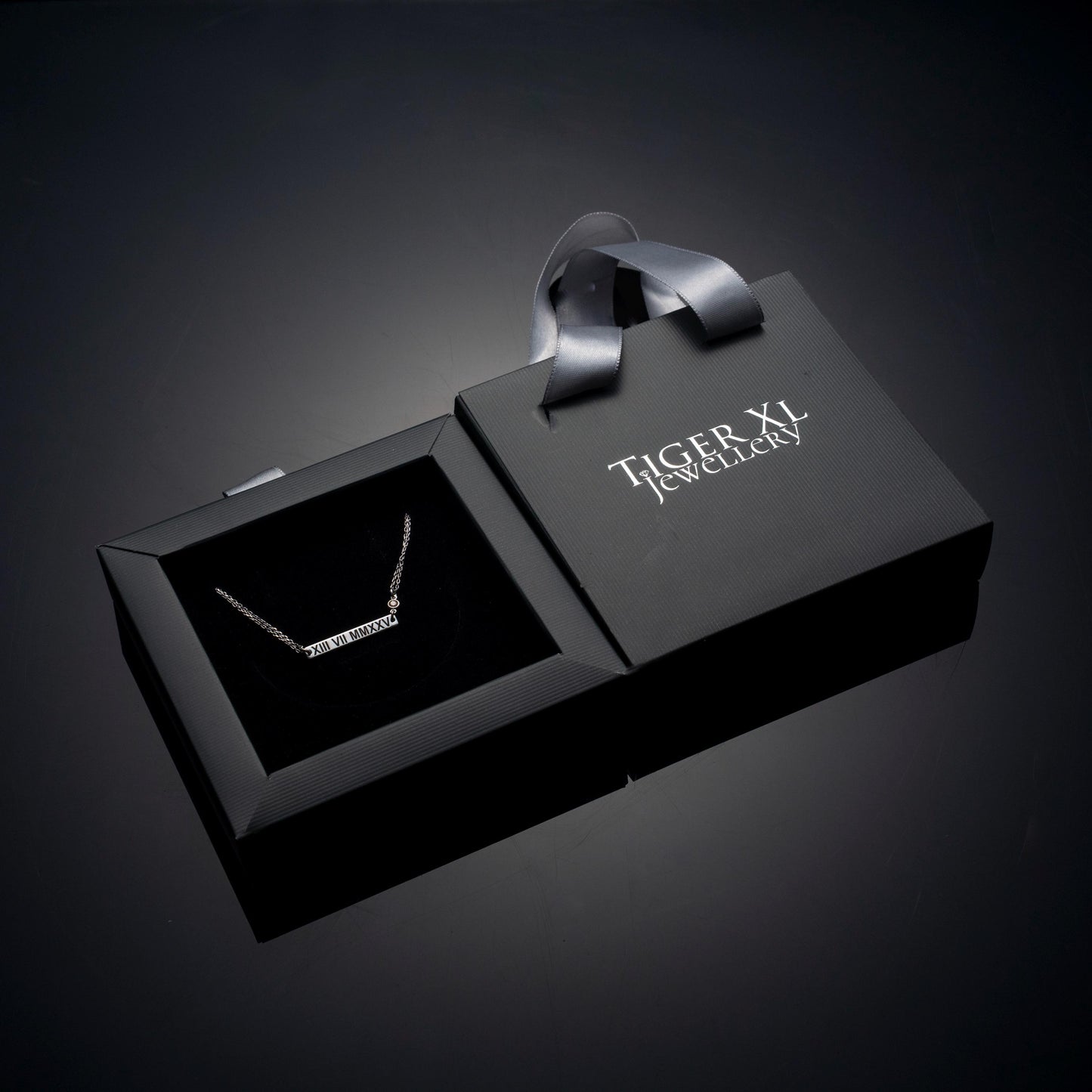 Timeless Roman Numeral Bracelet - Elegant Personalized Bar Jewelry in Silver or Gold