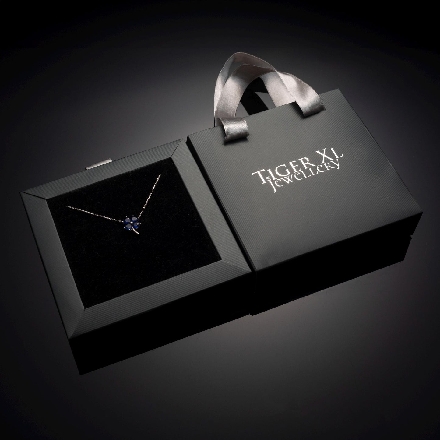 Cherish Good Fortune: Sterling Silver Four Leaf Clover Necklace