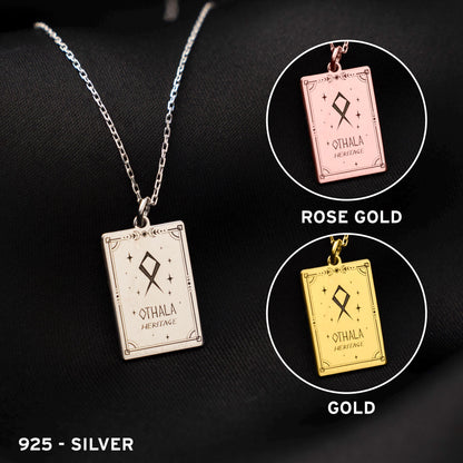 Customizable Rune Pendant - Symbolic Norse Jewelry for the Spiritual Seeker