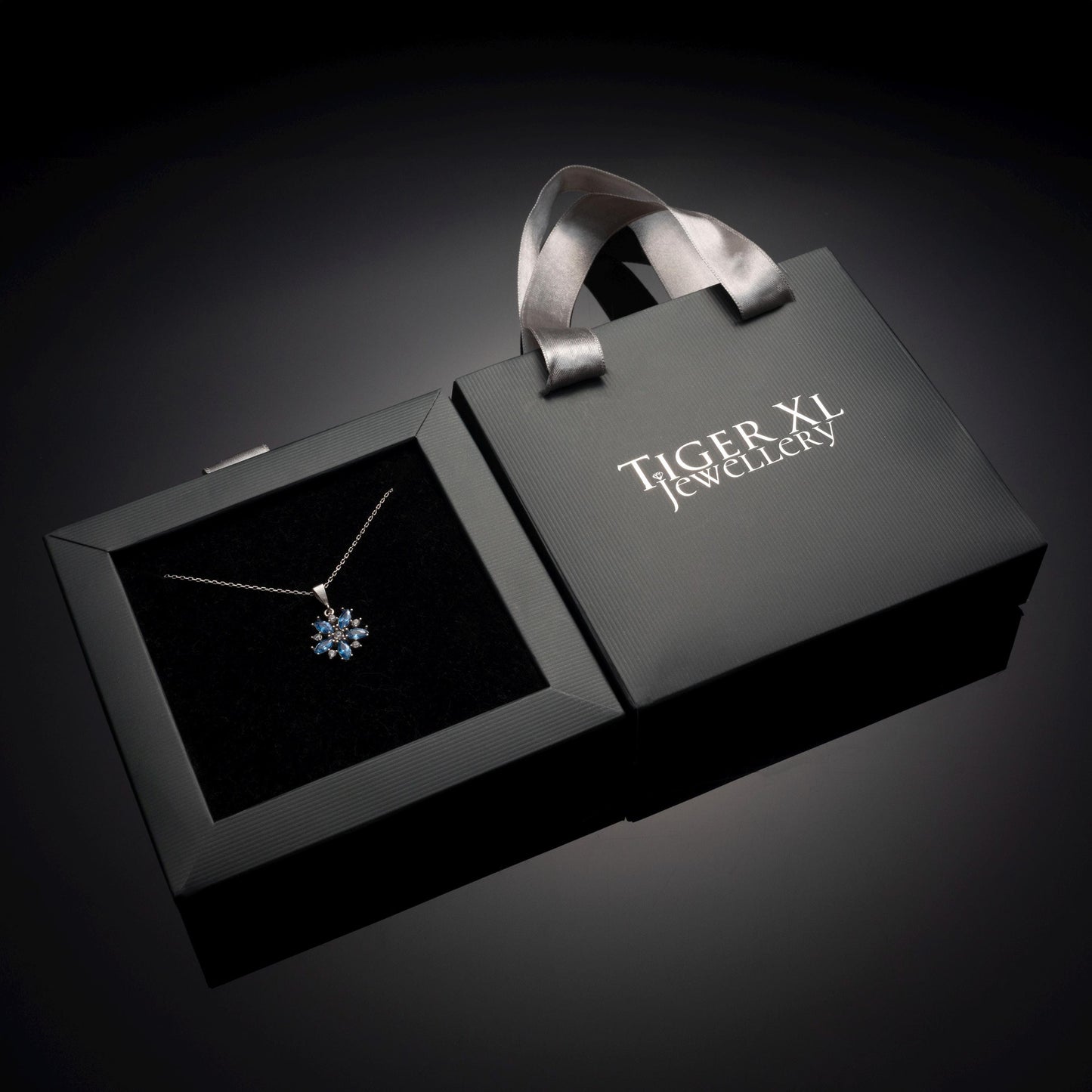 Sparkling Snowflake Necklace - Personalized Winter Jewelry Gift for Her