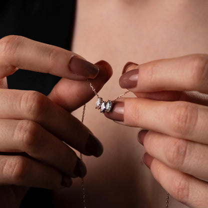 Custom Birthstone Family Necklace - A Timeless Keepsake