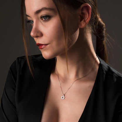 Star Necklace for Her – Jewish Pendant, Faith Jewelry, Gift for Women, Minimal Silver Charm