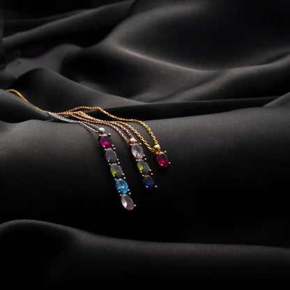 Handmade Gemstone Pendant: Meaningful Family Name Jewelry