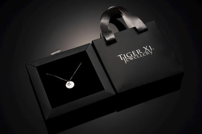 Cherish Every Tiny Step: Custom Baby Footprint Necklace for New Moms