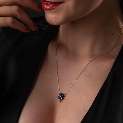 Cherish Good Fortune: Sterling Silver Four Leaf Clover Necklace