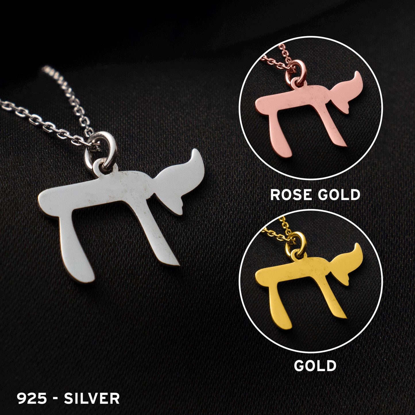 Elegant Sterling Silver Chai Necklace - Perfect Judaica Gift!