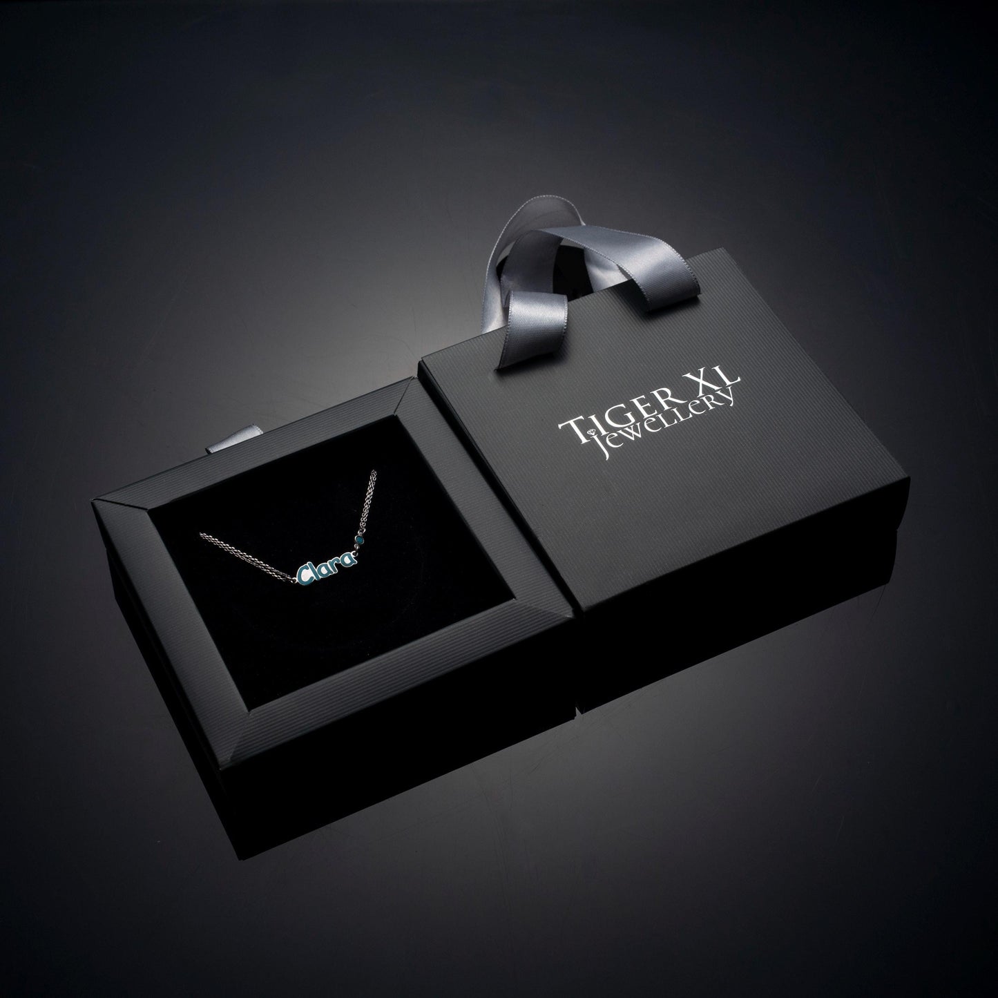 Enamel Birthstone Bracelet with Custom Name - Stylish Personalized Jewelry for Her