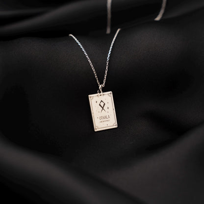 Customizable Rune Pendant - Symbolic Norse Jewelry for the Spiritual Seeker