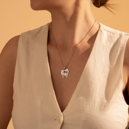 Majestic Badger Pendant in Sterling Silver – Perfect Gift for Nature Enthusiasts