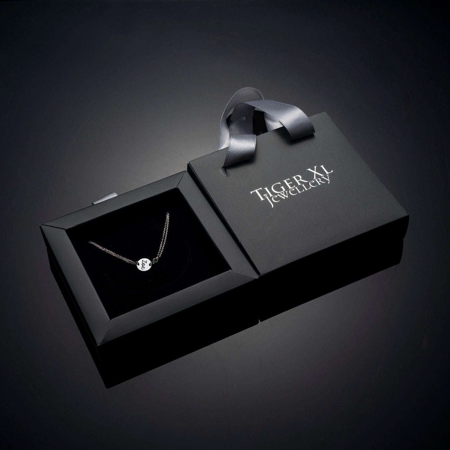 Meaningful Birthstone Bracelet with Name Engraving, Sterling Silver Personalized Jewelry