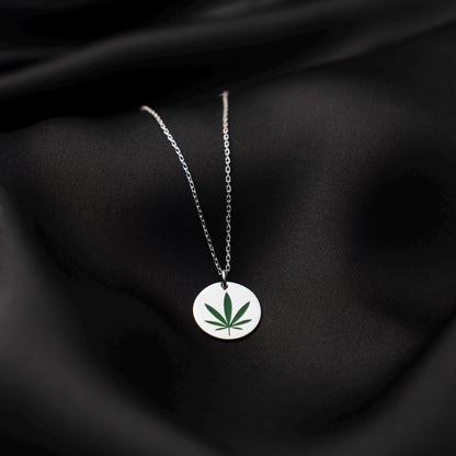 Elegant Leaf Necklace for Nature Lovers, Sterling Silver Jewelry, Boho Chic Pendant, Perfect Gift Idea