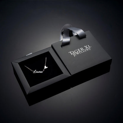 Cherished Keepsake: Personalized Name Bracelet with Birthstone and Engraved Heart Detail