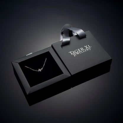 Personalized Birthstone Cross Bracelet in Sterling Silver - Symbol of Faith & Love