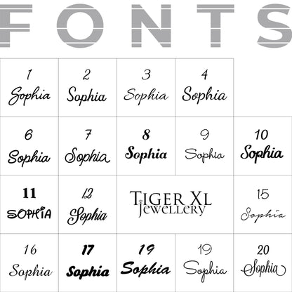 Enamel Name Necklace for Girls: Customized Silver Jewelry, Cute Personalized Gift