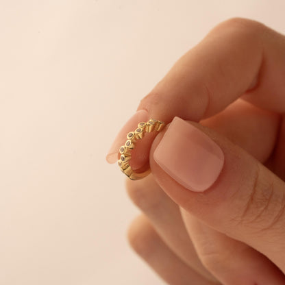 Elegant Crystal Earrings with a Mix of Stone Cuts - Ideal Gift for the Special Woman