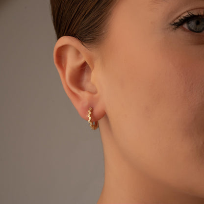 Elegant Crystal Earrings with a Mix of Stone Cuts - Ideal Gift for the Special Woman