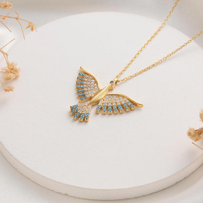 Phoenix Necklace - Elegant Gold Plated Pendant for Her