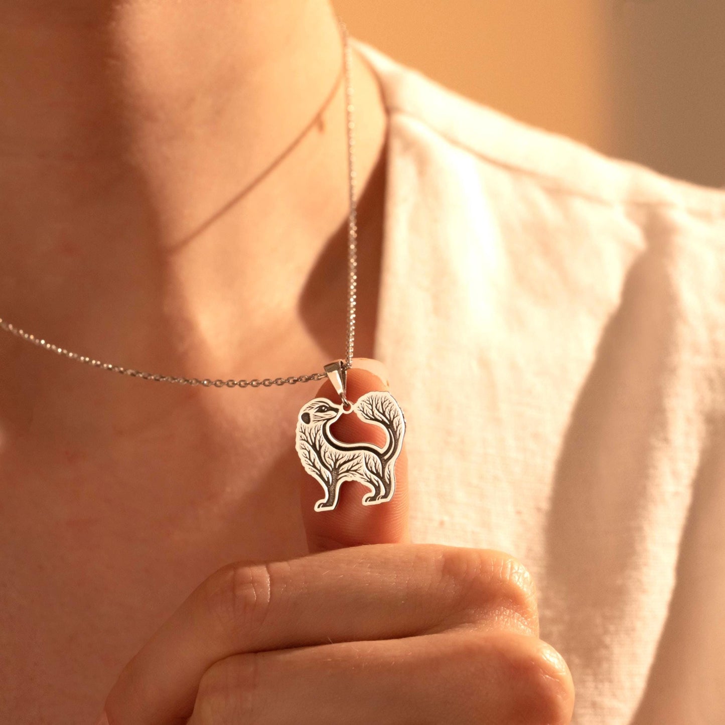 Majestic Badger Pendant in Sterling Silver – Perfect Gift for Nature Enthusiasts
