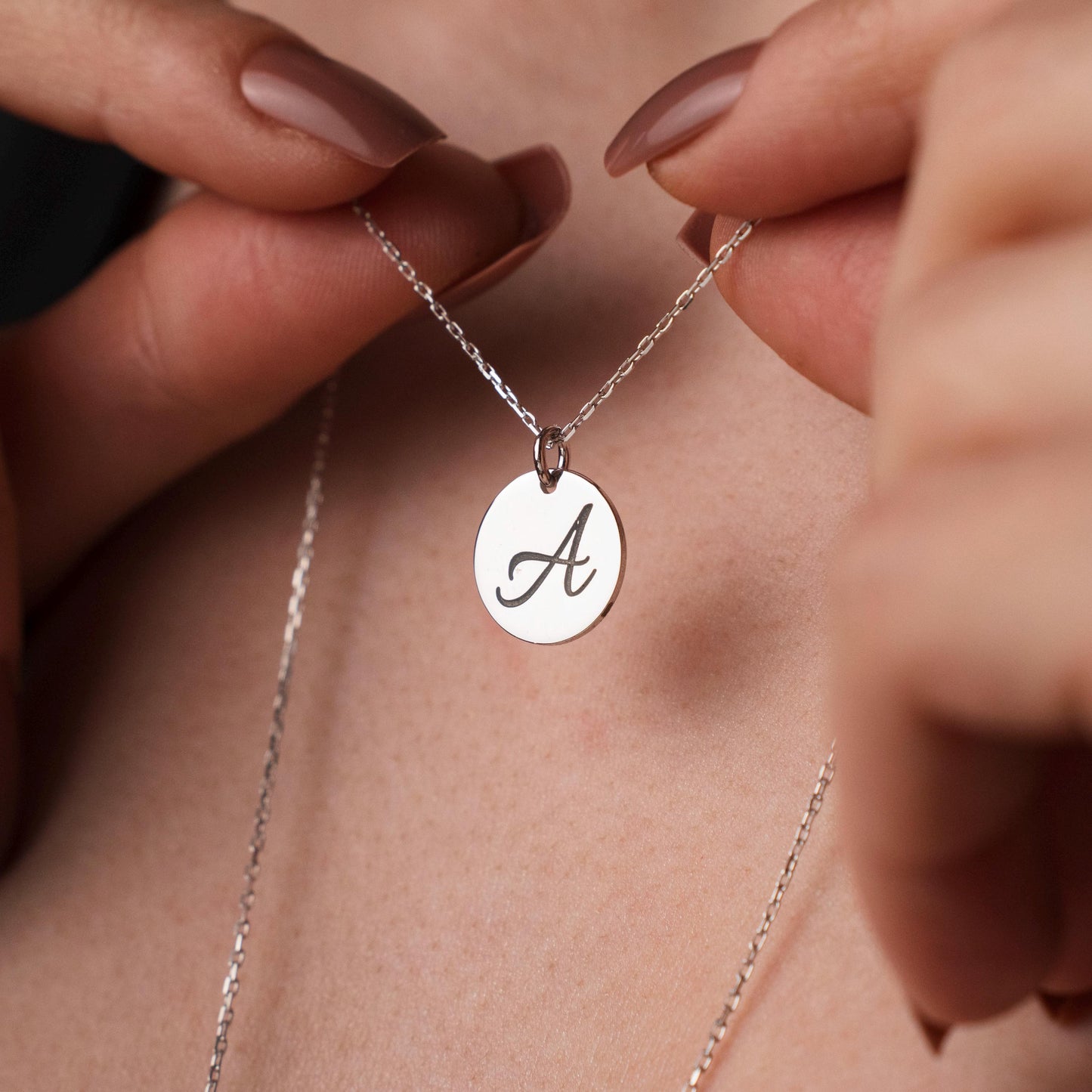 Chic Personalized Initial Necklace - Custom Gift for Her